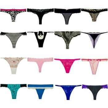 10 Pack Libella Mujer Strings Lencería Con Punta 3210 nuevo multicolor Medium