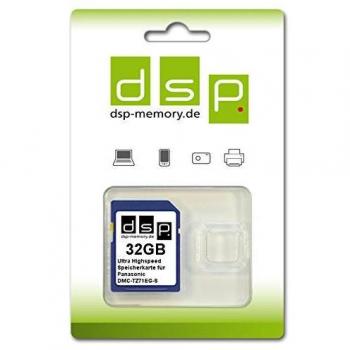 Tarjeta de Memoria DSP 32 GB Ultra Alta Velocidad para Panasonic DMC-TZ71EG-S