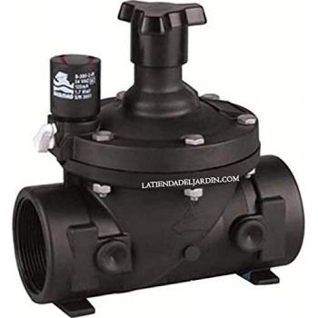Electroválvula de Riego 1 1/2 24V Bermad Serie 200 con Regulador de Caudal para Uso Residencial y Agrícola