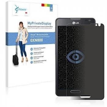 Vikuiti MyPrivateDisplay Protector de Pantalla y privacidad GXN800 de 3M compatible para LG Electronics Optimus F6 D505