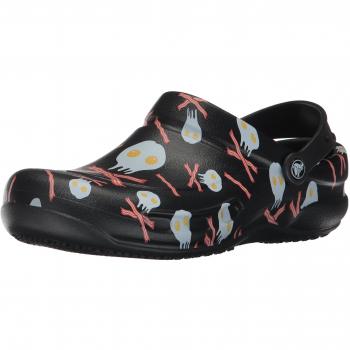 Crocs Bistro Graphic Clog, Unisex Adulto Zueco, Negro