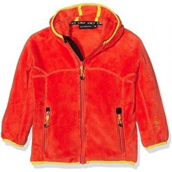CMP – Chaqueta de forro polar High Loft, otoño/invierno, niña, color coral, tamaño 98