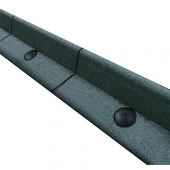 Bordes de Césped Flexibles Verdes 1.2m x 16 Piezas - Resistente a UV