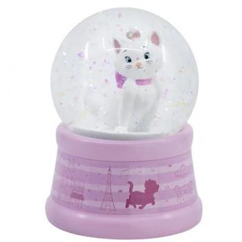 Globo de Nieve Decorativo Marie - Disney, Bola de Cristal con Nieve