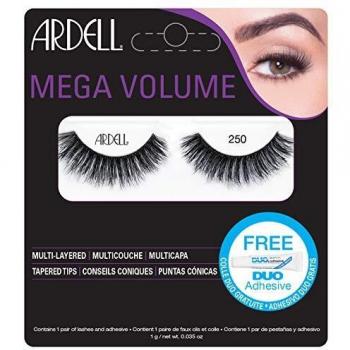Ardell Mega Volume 250 con pegamento DUO gratis.