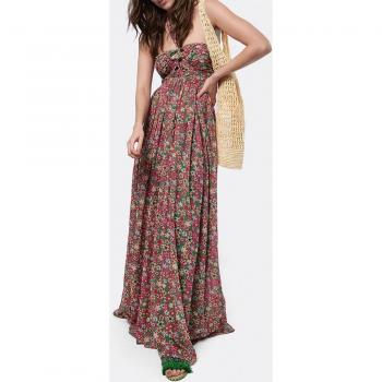 Cuplé 600755 Vestido de mujer multicolor en textil 600755-805-8503
