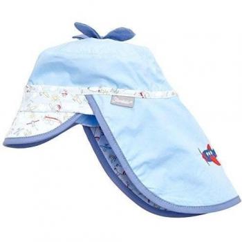 Sterntaler Schirmmütze m. Nackenschutz-Sombrero Bebé-Niñas    Azul