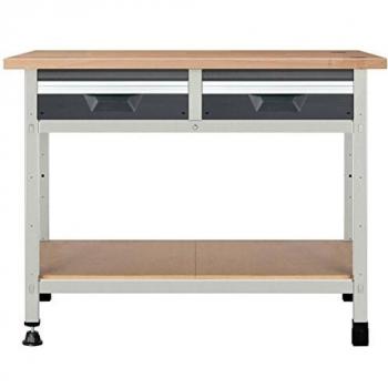 Wolfcraft gmbh 8061000 banco de trabajo bancos de trabajo beige gris 1130 mm 650 mm 860 mm 441 kg