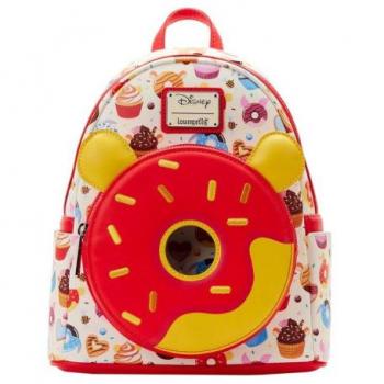 Mochila Mini Pocket Loungefly Winnie The Pooh Poohnut con diseño de dulces