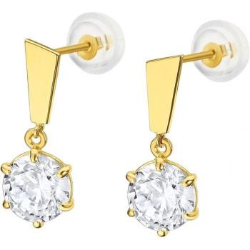 Pendientes Time Road Ic00328 Oro 9k, Mujer