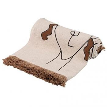 Manta Decorativa Suave y Duradera Adda Home Gris 125x150 Cm