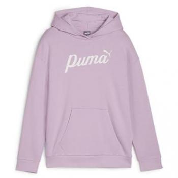 Sudadera con capucha PUMA Essentials+ Script Unisex - Color Rojo - Talla 128