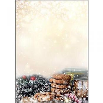 Papel Navideño Aromatizado Olor a Invierno, A4, 90g, 25 Hojas