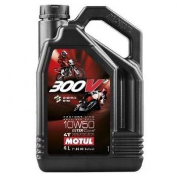 MOTUL - 108587/74 : Aceite lubricante 4T 300V2 FL ROAD RACING 10W50 4L