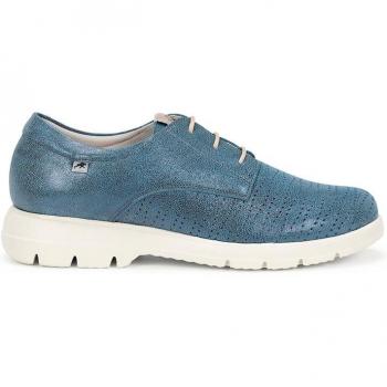 Zapatos de cordones Fluchos Casual para mujer F1689 en piel genuina y suela de EVA