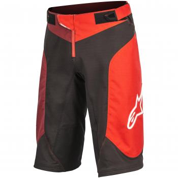 Alpinestars Vector Pantalones Cortos, Negro, hombre, negro y rojo
