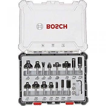 Bosch Professional Set Mixto de Brocas Fresadoras de 15 Piezas