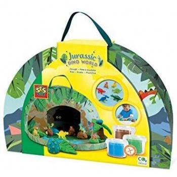 SES Creative Mundo jurásico de Dinosaurios - maletín de Juego