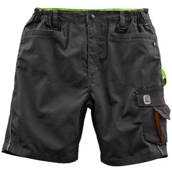 Pantalones Cortos de Hombre Terrax Talla 54 Negro/Lima 65% Poliéster / 35% Algodón
