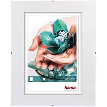 Marco de Fotos Hama Clip-Fix Sin Bordes 30 x 30 cm Blanco