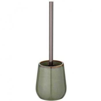Wenko Escobillero Sirmione, Cerámica, Verde, 40 x 10,5 x 10,5 cm