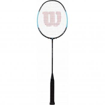 Wilson Blaze S3700 Raqueta de bádminton, Unisex, Grosor de empuñadura: 4, Negro/Azul