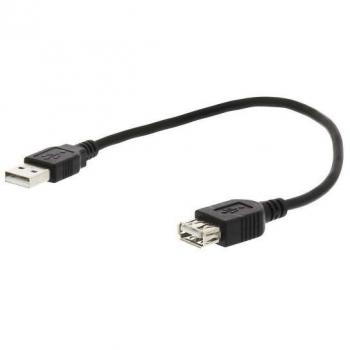 Cable Extensor USB 2.0 A Macho - A Hembra 1,00 m Negro