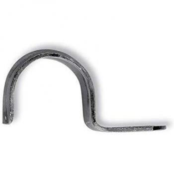 Abrazadera de acero galvanizado para tubo de 16 mm - Pack de 50 unidades