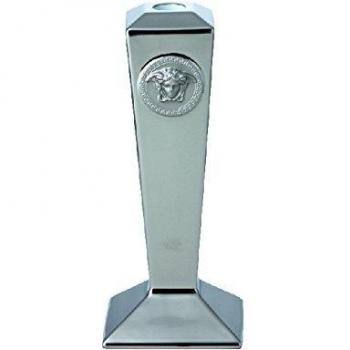 Versace – Candelero 2 Medusa Platin, talla 20 cm.