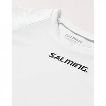 Salming White Granite Game tee JR Blanco, Talla única para Hombre