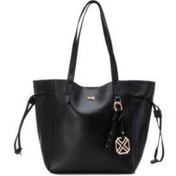 Bolso shopper negro Xti para mujer con detalles elegantes