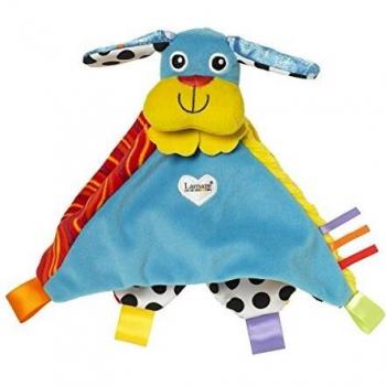 Lamaze LC27625 - Mantita de arrullo, diseño Puppy, color azul