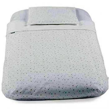 CHICCO Next2me - Juego de 4 Fundas de Almohada, sábana Bajera y Funda nórdica