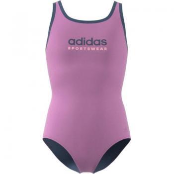 Bañador de natación Adidas Sportswear U-Back Swimsuit Infantil Mo Rosa (170)