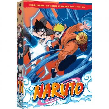 Naruto Box 6 Episodios  126 A 150 [DVD]