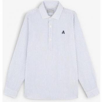 Polera con rayas azul marino para niño de Scalpers