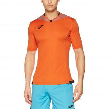 Joma Silver Camiseta de Juego Manga Corta, Hombre, Naranja, 2XL