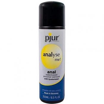 pjur analyse me! Moisturising - Lubricante acuoso - para sexo anal cómodo - adecuado para juguetes eróticos