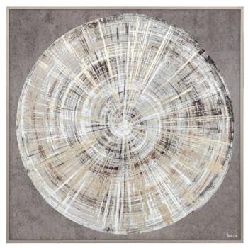 Lienzo impreso enmarcado Izzie 100x100cm - Atmosphera