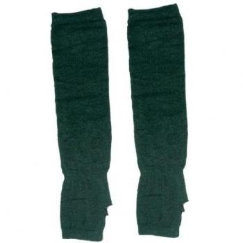 Mujer Guantes Descubierto elástico acrílico, verde Verde