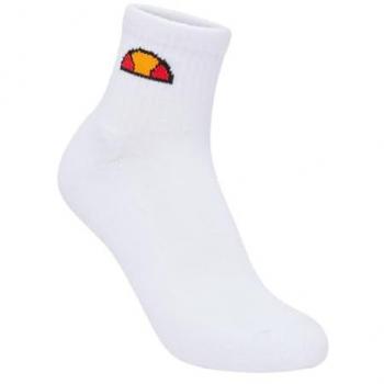 Calcetines de Tenis Ellesse Tallo Ankle Blancos, Unisex, Tamaño 12-14 (47-49), Paquete de 3 Pairs