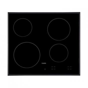 Placa Vitrocerámica AEG HK624000FB - 60cm, 4 Zonas, Alta Eficiencia Energética