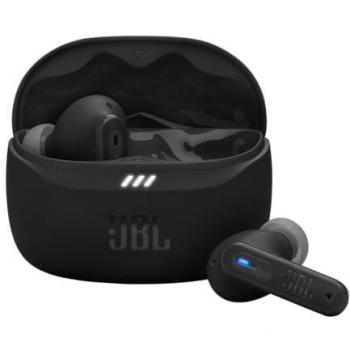 Auriculares In-Ear JBL Tune Beam 2 True Wireless con Cancelación Activa de Ruido (ANC), Bluetooth A2DP, 48 horas de reproducción, IP54 resistente al agua y al polvo, diseño ergonómico - Negro