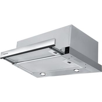 Campana Telescópica Mepamsa Superline 45 cm Inox con Iluminación LED y 2 Velocidades, 380 m³/h
