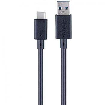 Cable de carga trenzado Nacon PS5USBCCABLE3M para PS5, 3 metros, USB-C, color negro