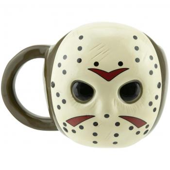 Taza Paladone Viernes 13 Mascara de Jason 3D Relieve