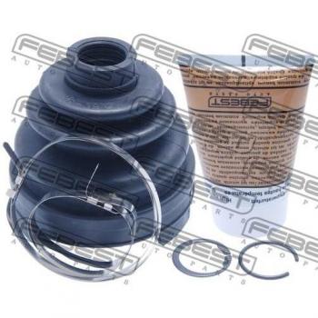 FEBEST Juego de fuelles para junta homocinética 0215-Z51T, incluye dos fuelles de alta resistencia, abrazaderas metálicas, y es compatible con vehículos específicos para garantizar un ajuste perfecto y duradero