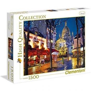 Clementoni High Quality Puzzle - Paris Montmartre, 1500 Pieces