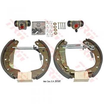 Kit de frenos TRW GSK1623 para disco de tambor con cilindro de rueda, compatible con Opel Astra F CC y Corsa A/B