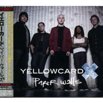 Yellowcard Paper Walls 2007 Japanese CD album TOCP66688